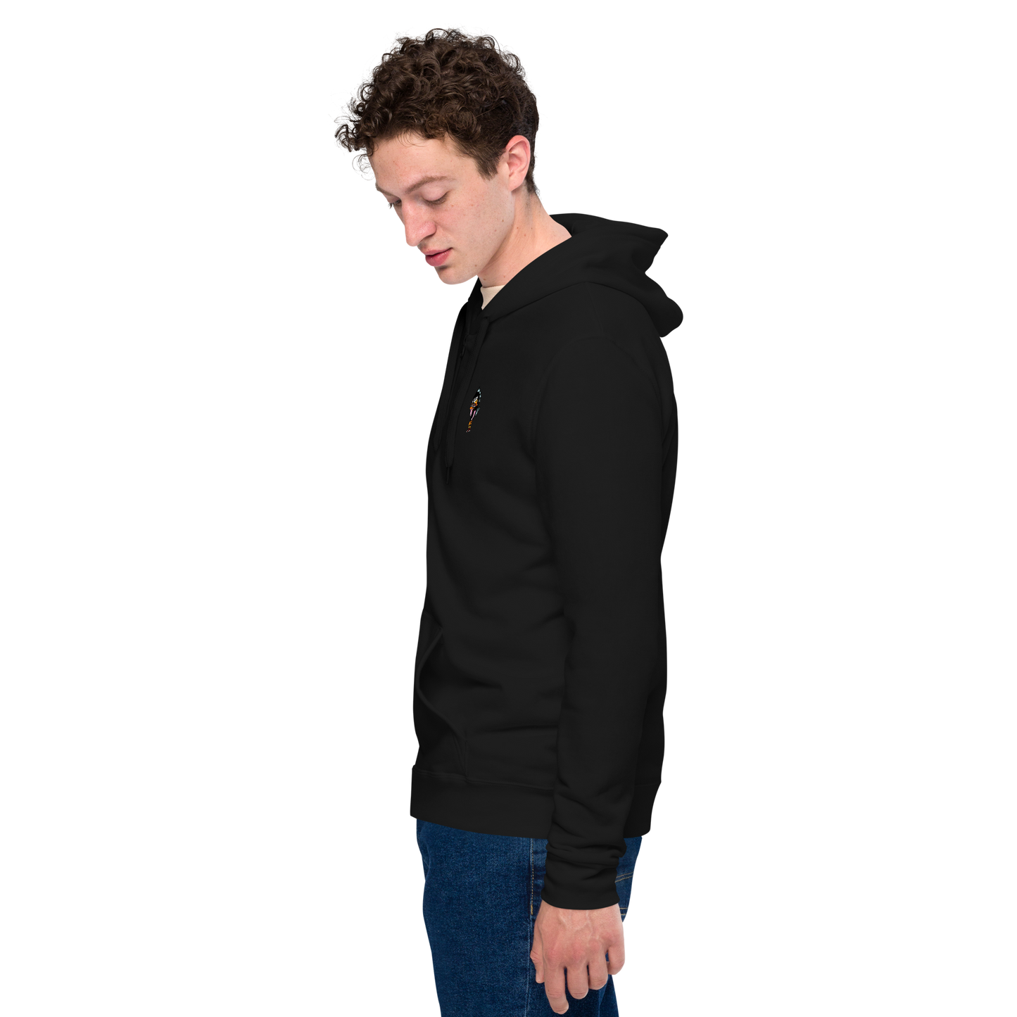 Unisex basic zip hoodie