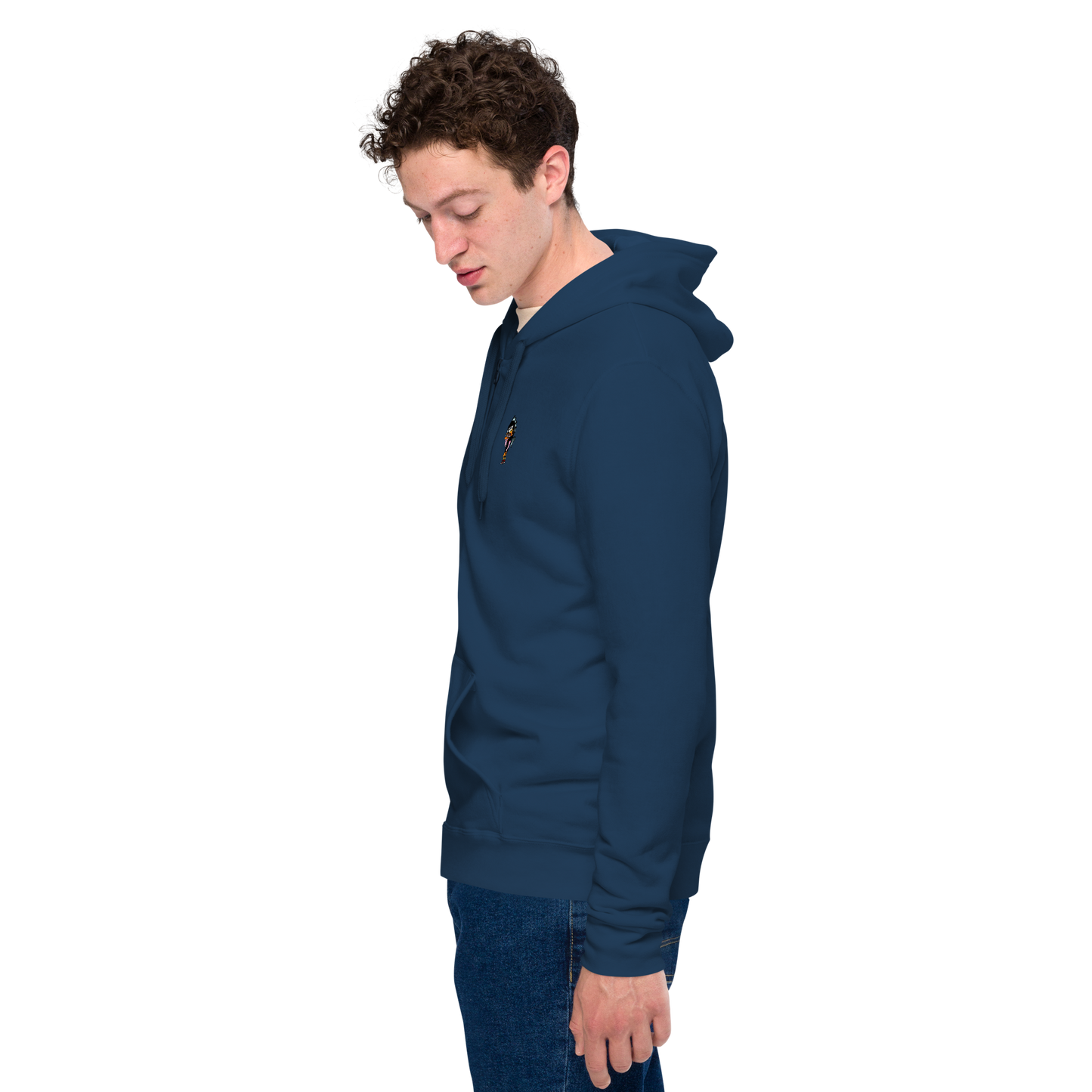 Unisex basic zip hoodie